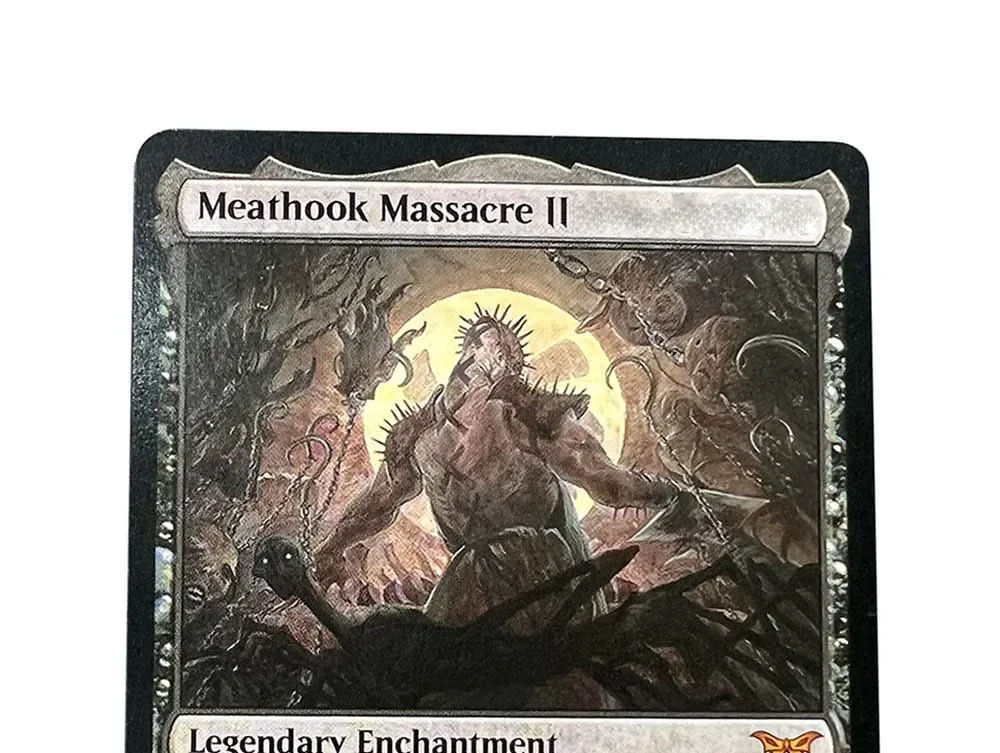 (магические прокси-карты the meathook) holo/foil tcg - Фотография_4