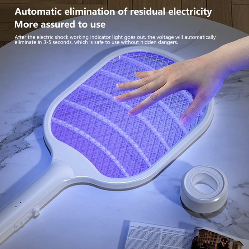 Электрическая мухобойка xiaomi 3000 в 2-в-1 - Фотография_6