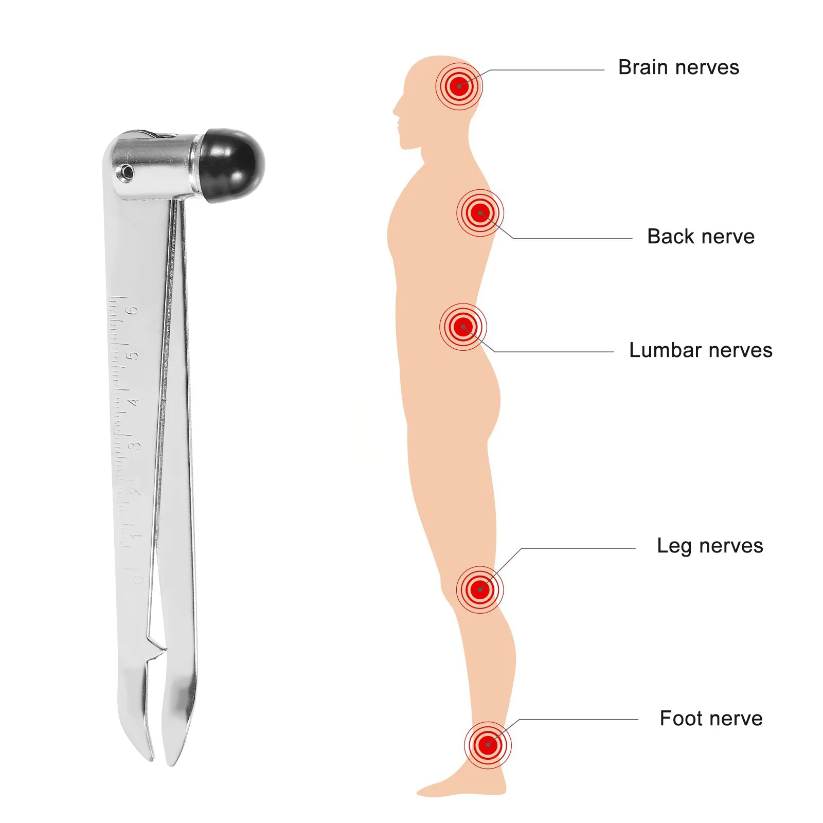 Рефлекторный молоток из нержавеющей стали - Фотография_4