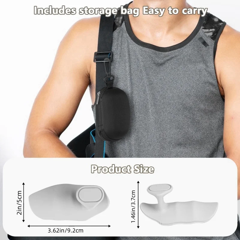 1 пара противоскользящих ручек для тренировок - Фотография_6