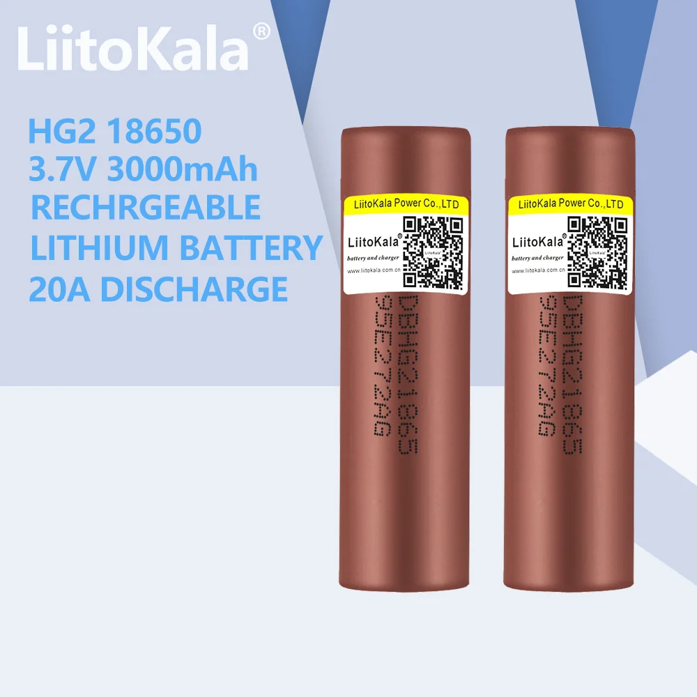 Liitokala 18650 аккумулятор hg2 3000 мач - Фотография_2