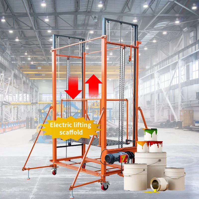 Портативные электрические подъемные леса