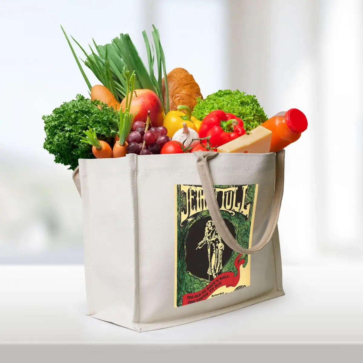 Jethro tull no frame tote bag персонализированная - Фотография_3