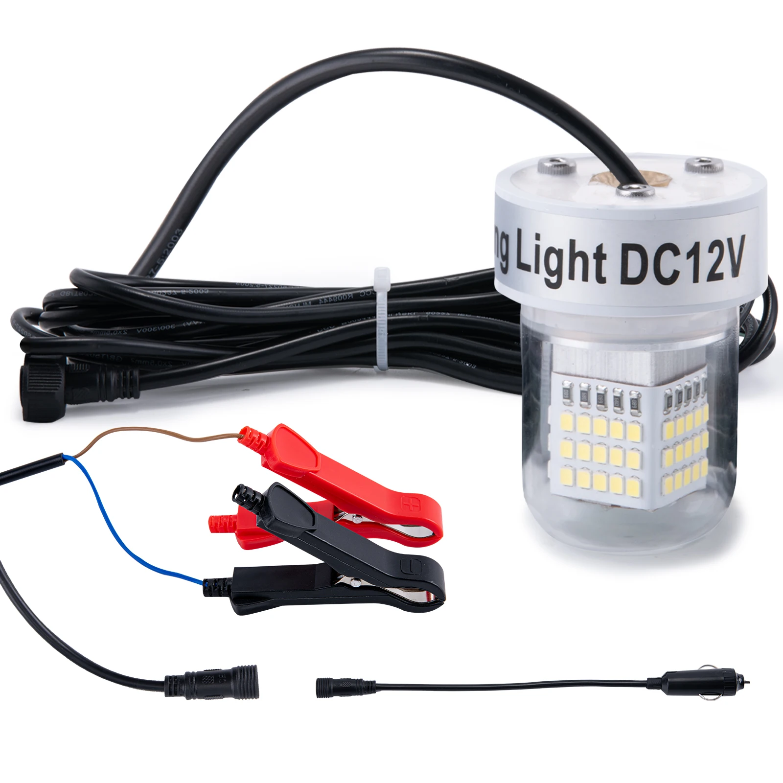 Goture dc10-14v светильник для подводной рыбалки 45 вт 90 вт 135 шт