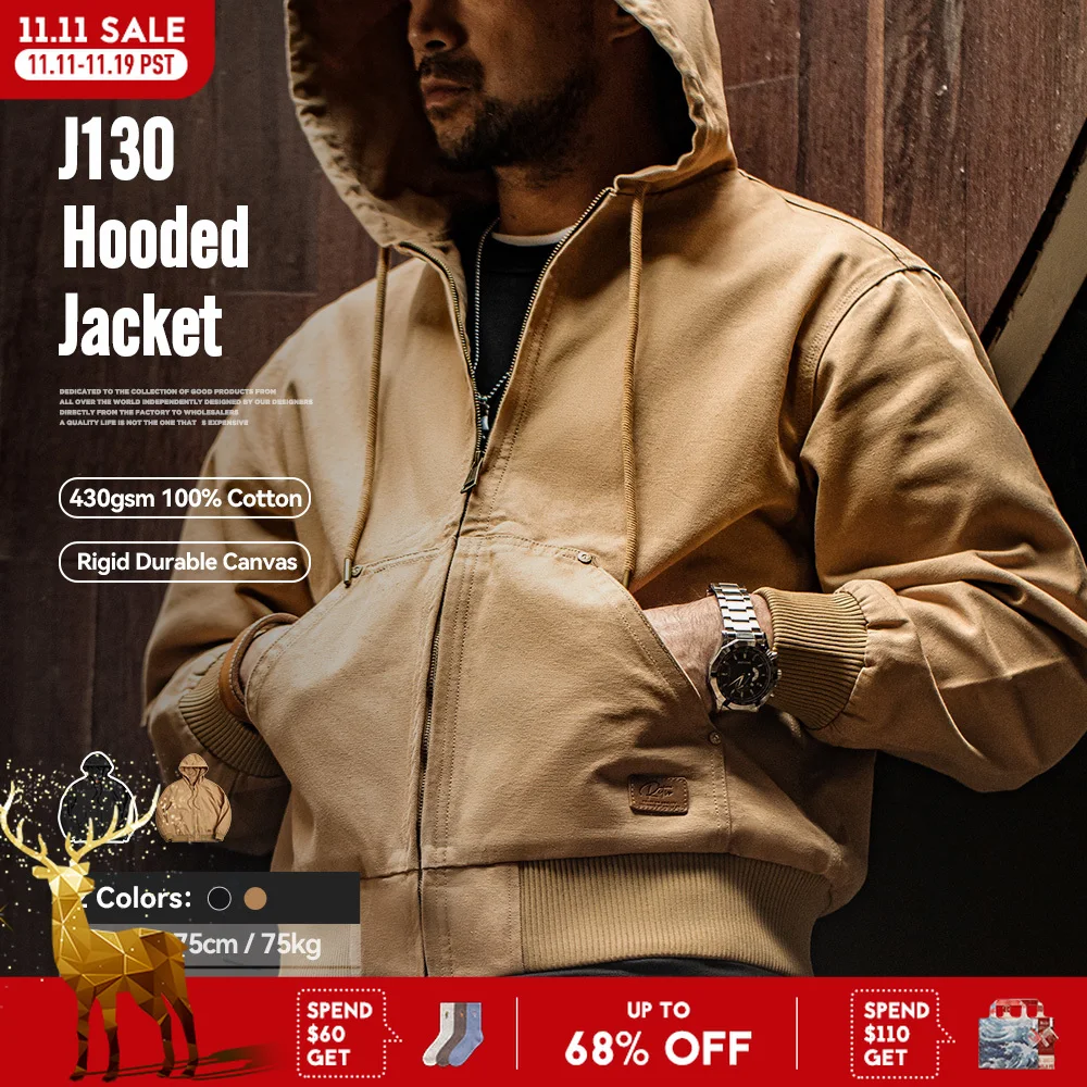 Maden винтажная тяжелая куртка