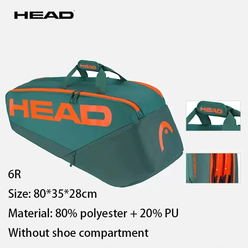 Оригинальная теннисная сумка head 2024 - Фотография_4