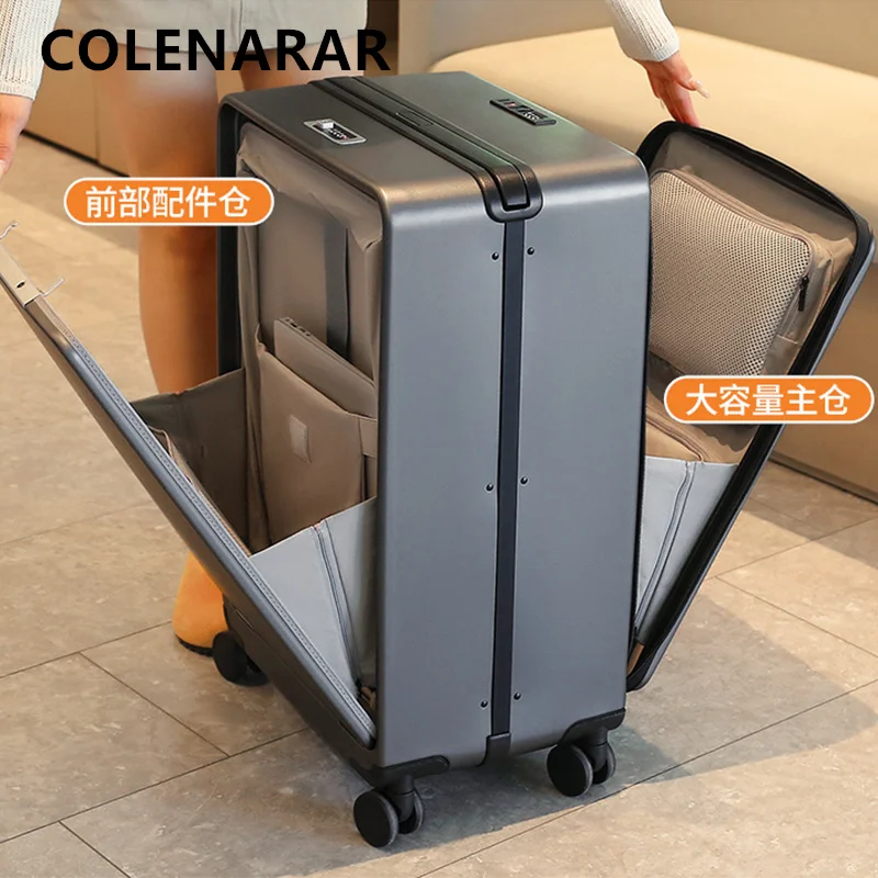Мужской чемодан colenara с передним отверстием - Фотография_5