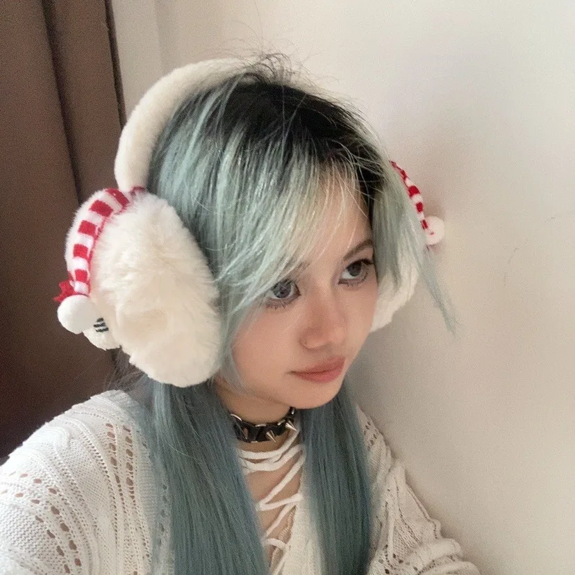 Наушники с рисунком кота - Фотография_2