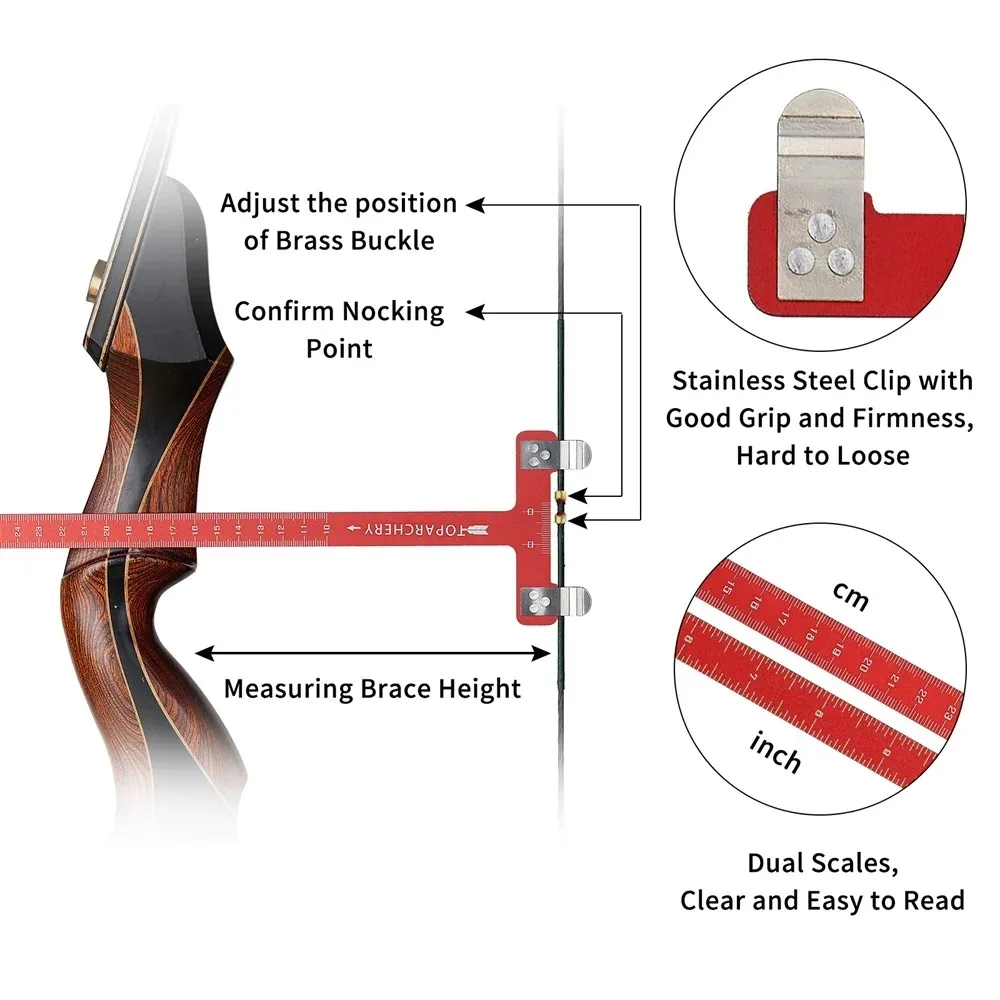 Линейка из алюминиевого сплава для стрельбы из лука