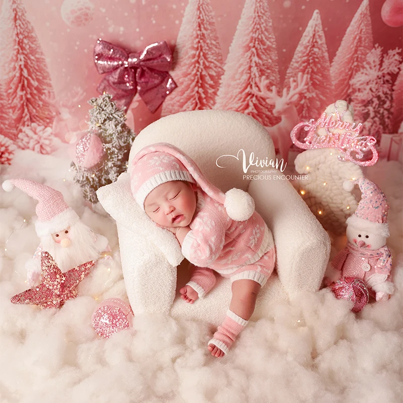 Рождественский наряд для новорожденных девочек - Фотография_4