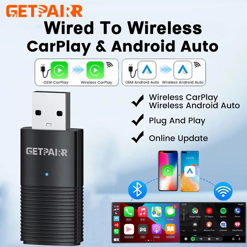 Getpairr беспроводной carplay dongle - Фотография_2