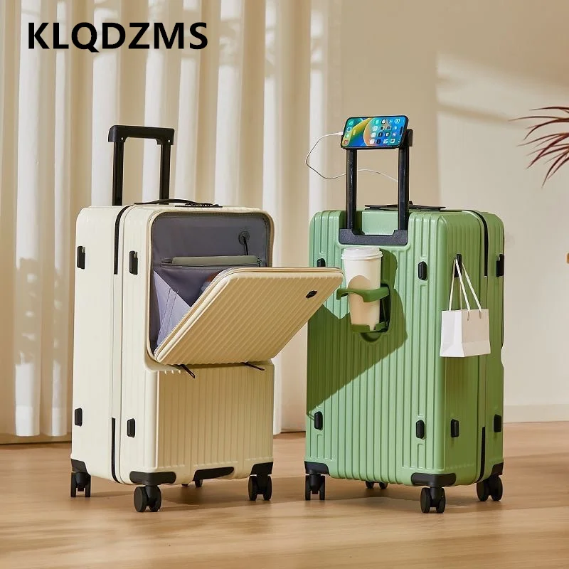 Klqdzms чемодан для пк с передним отверстием