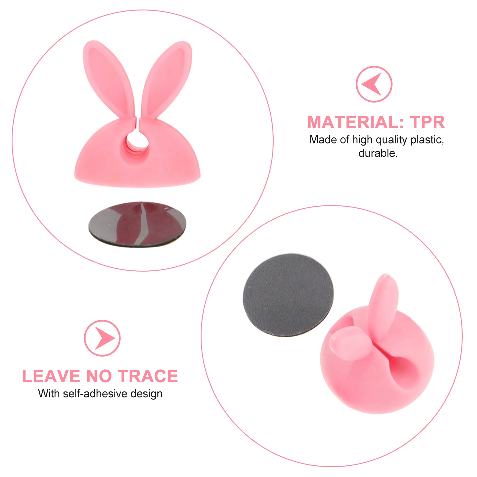 Зажимы для кабеля с кроличьими ушками - Фотография_5