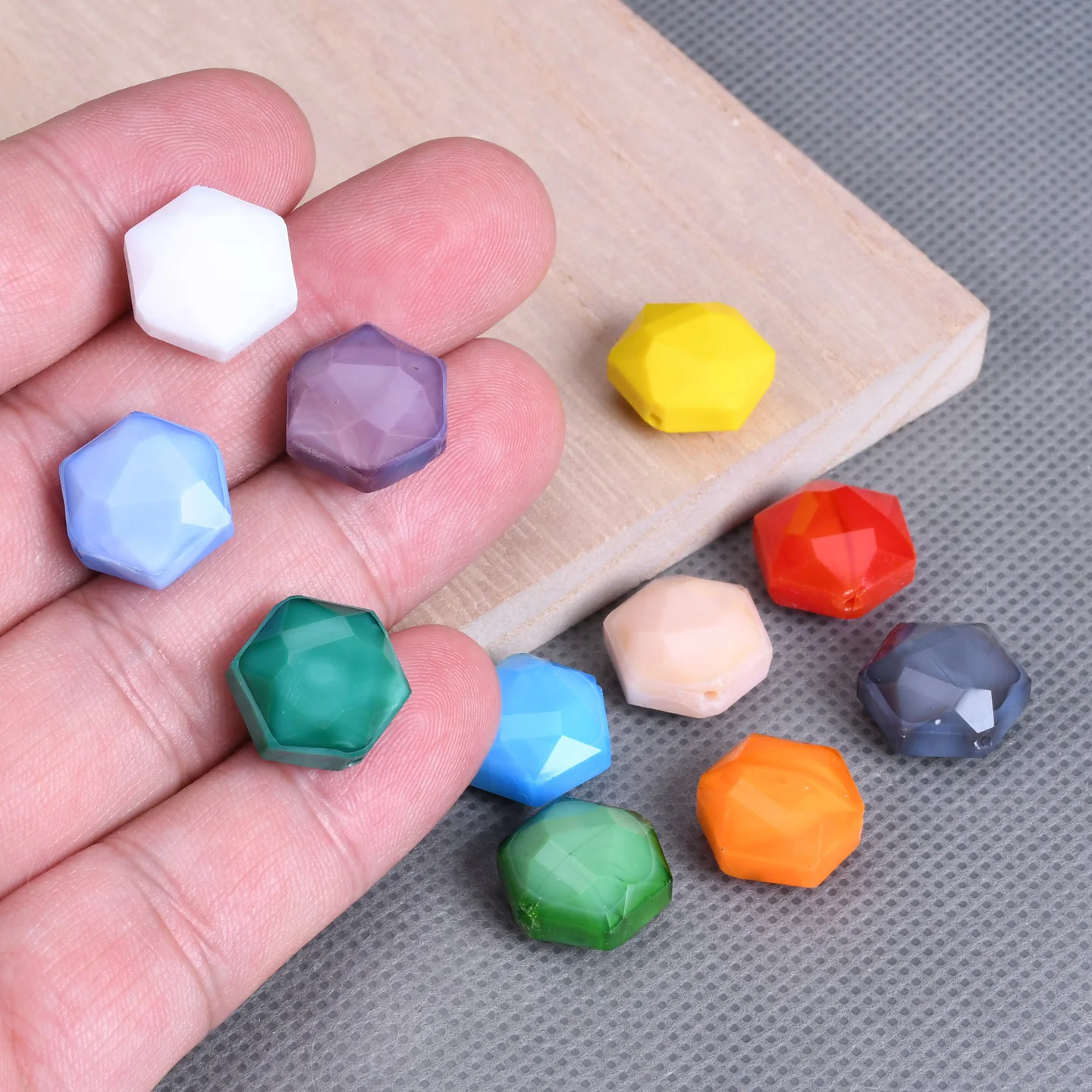 Шестигранные 16 мм непрозрачные - Фотография_4