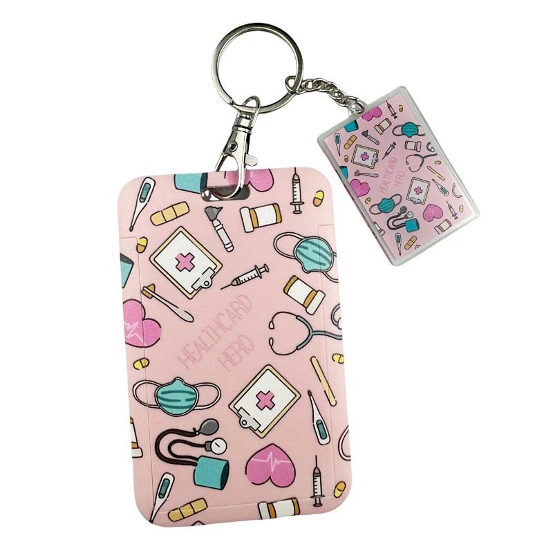 Розовая сумка-держатель для кредитных карт для медсестер - Фотография_4