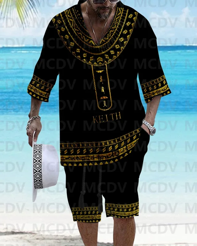 Мужской повседневный комплект из - Фотография_6