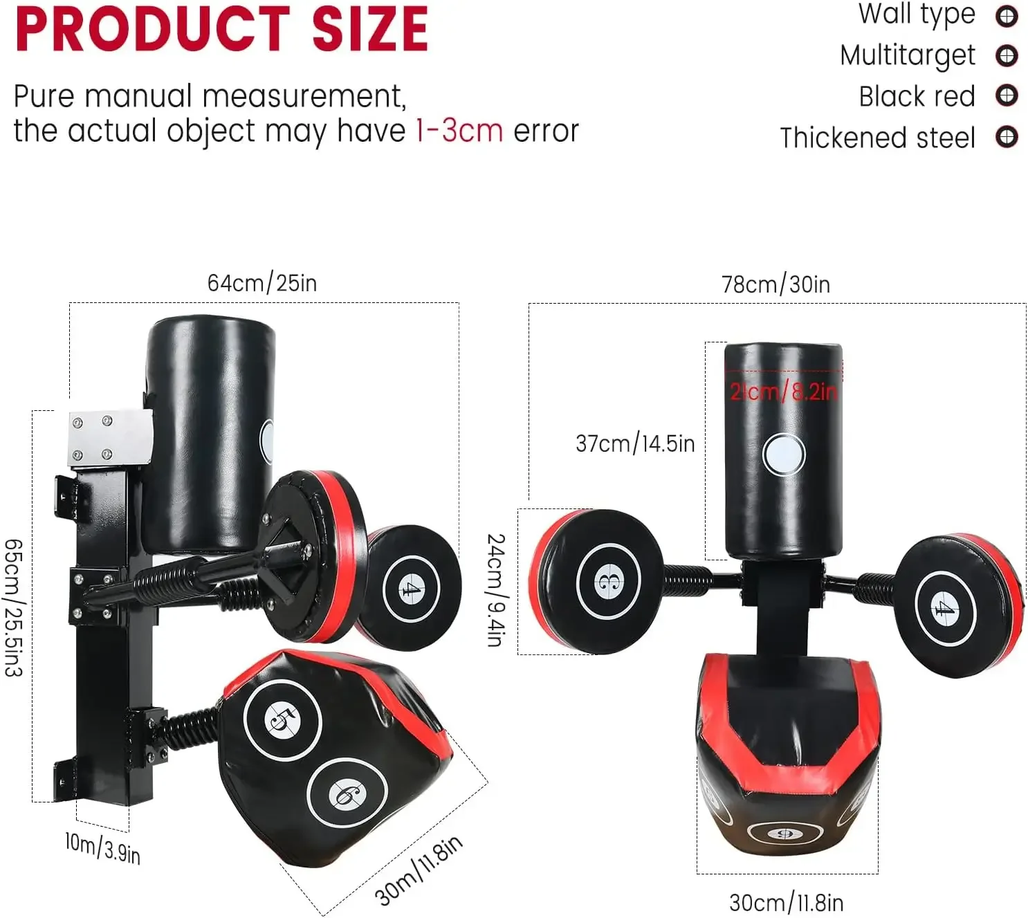 Многоточечная боксерская мишень для спарринга - Фотография_4