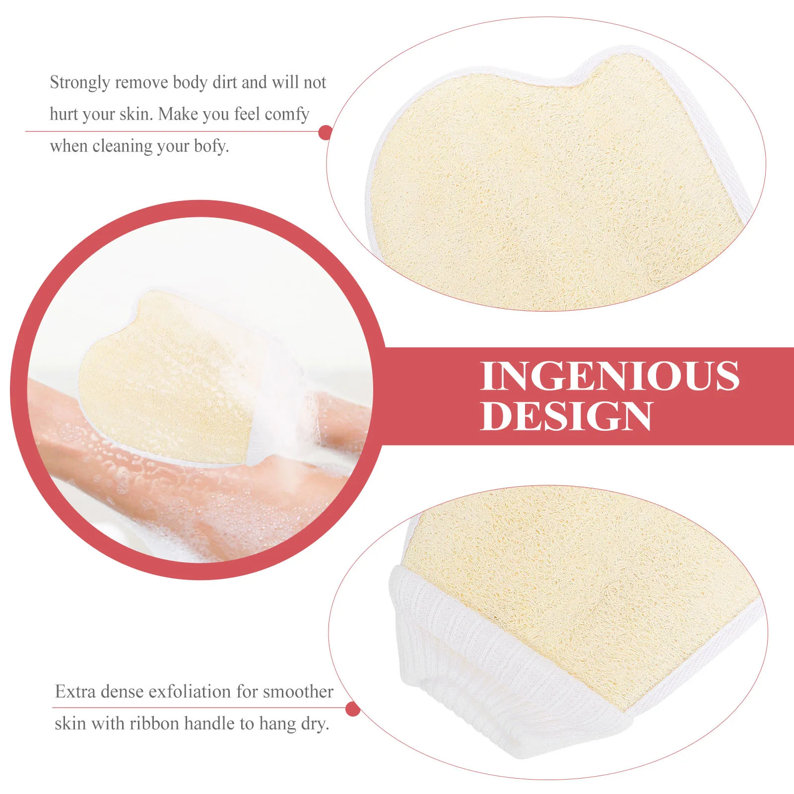 Губчатые перчатки из люфы - Фотография_4