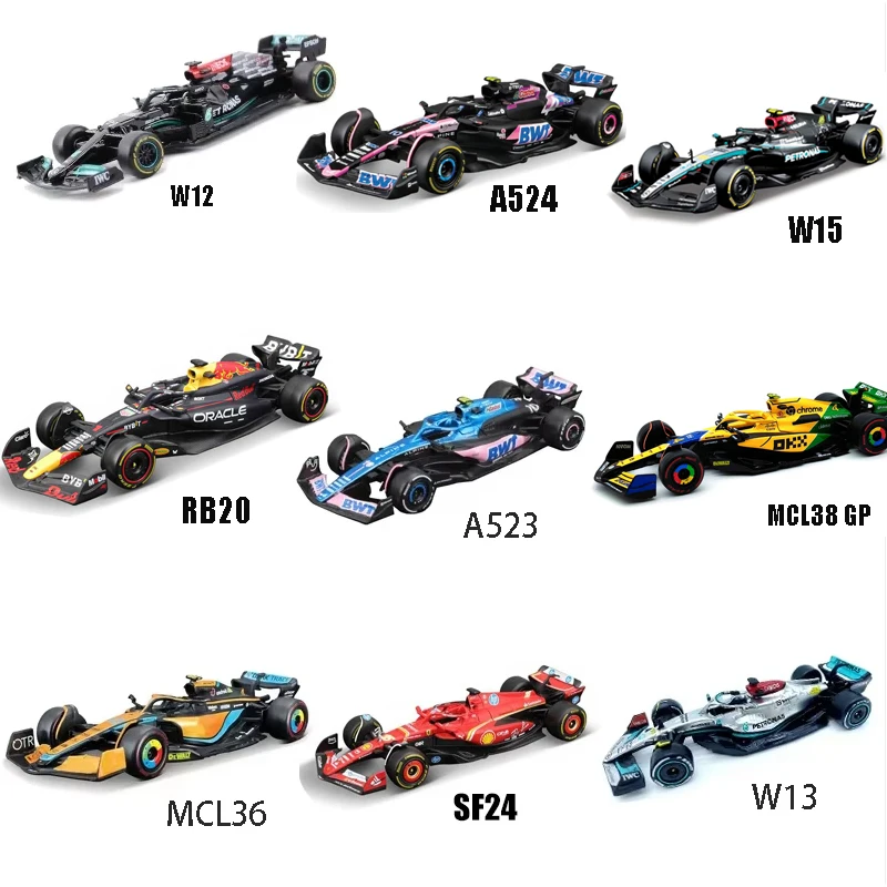 Bburago 1:43 rb20 w12 w115 a523