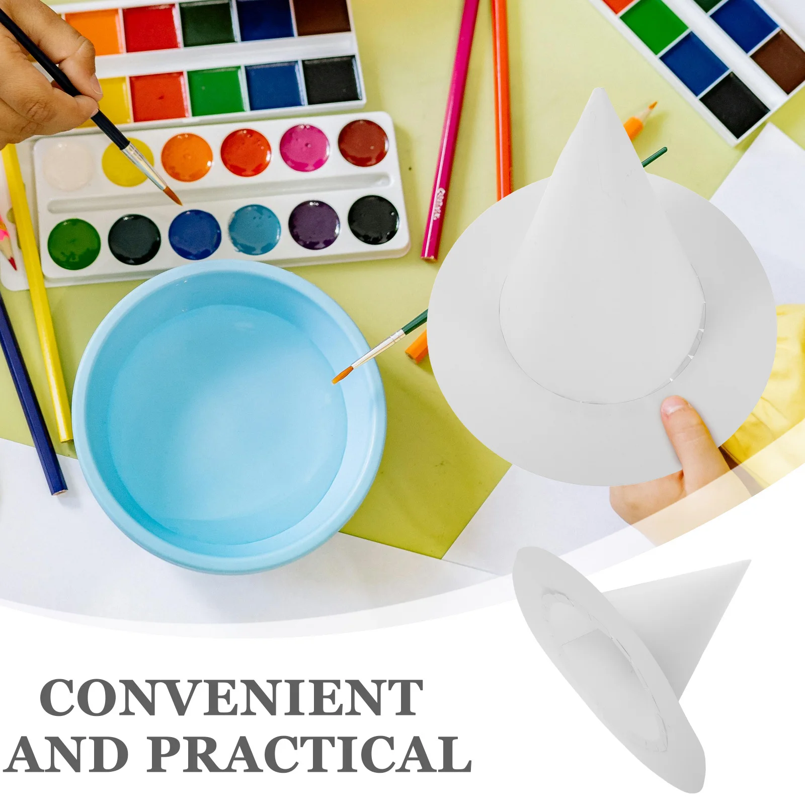 Детские бумажные шапки для рисования - Фотография_6