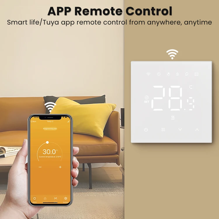 Термостат avatto tuya с wi-fi и поддержкой wi-fi - Фотография_2