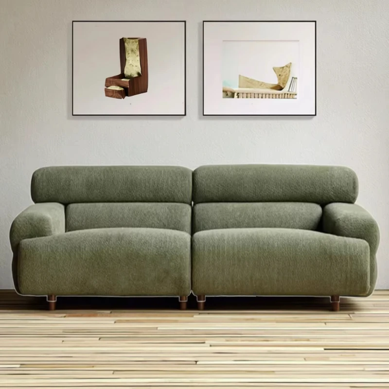 Ретро гостиная, маленькая квартира