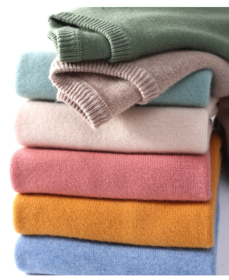 Кашемировый смешанный свитер - Фотография_4