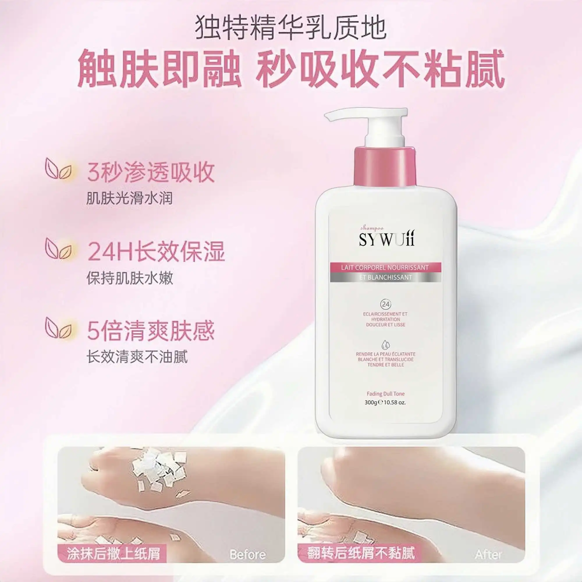 Sywuii осветляющий лосьон для тела с ниацинамидом и aha - Фотография_2