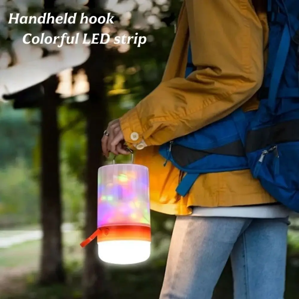 Портативный красочный светильник для кемпинга - Фотография_2