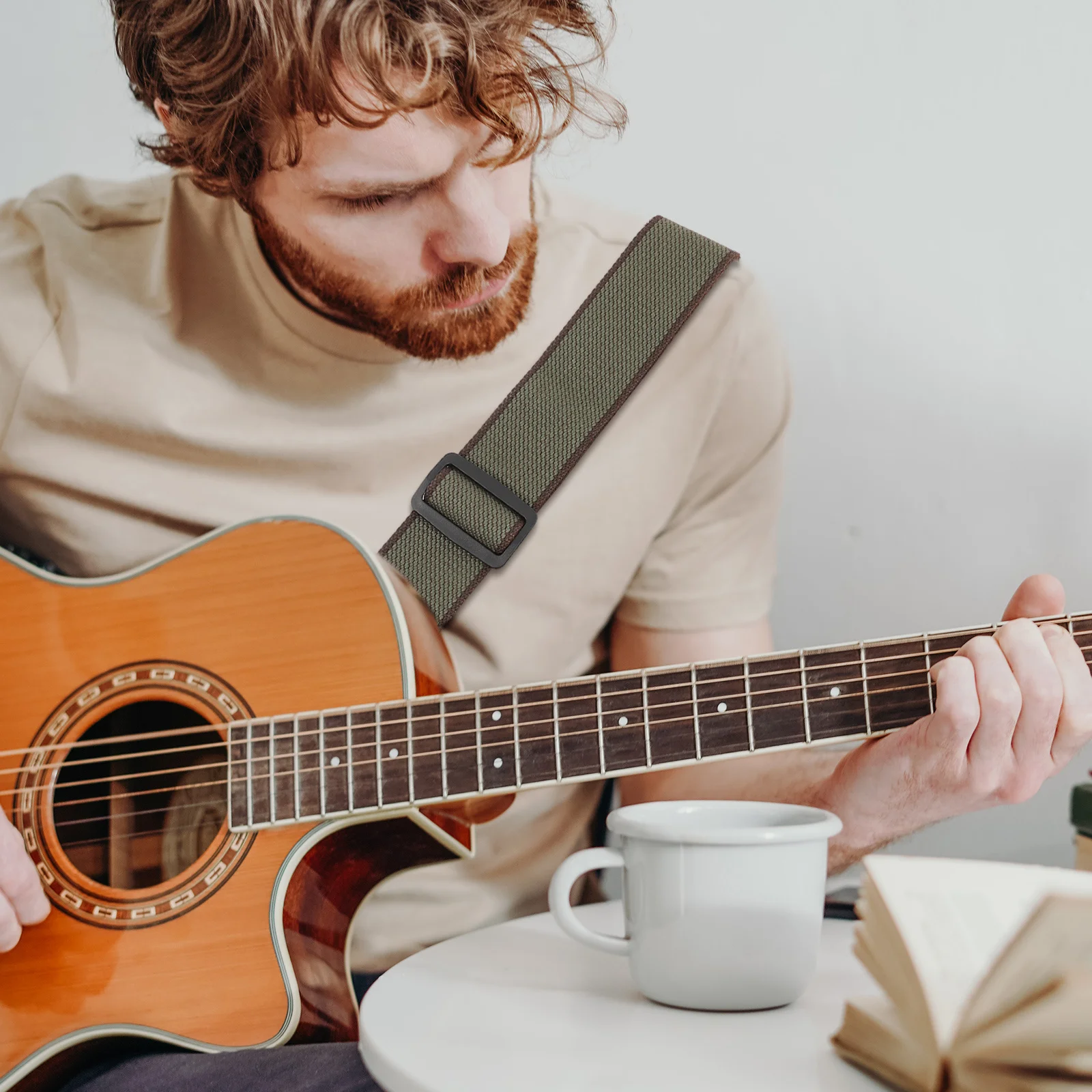 Хлопковый ремешок для гитары - Фотография_4