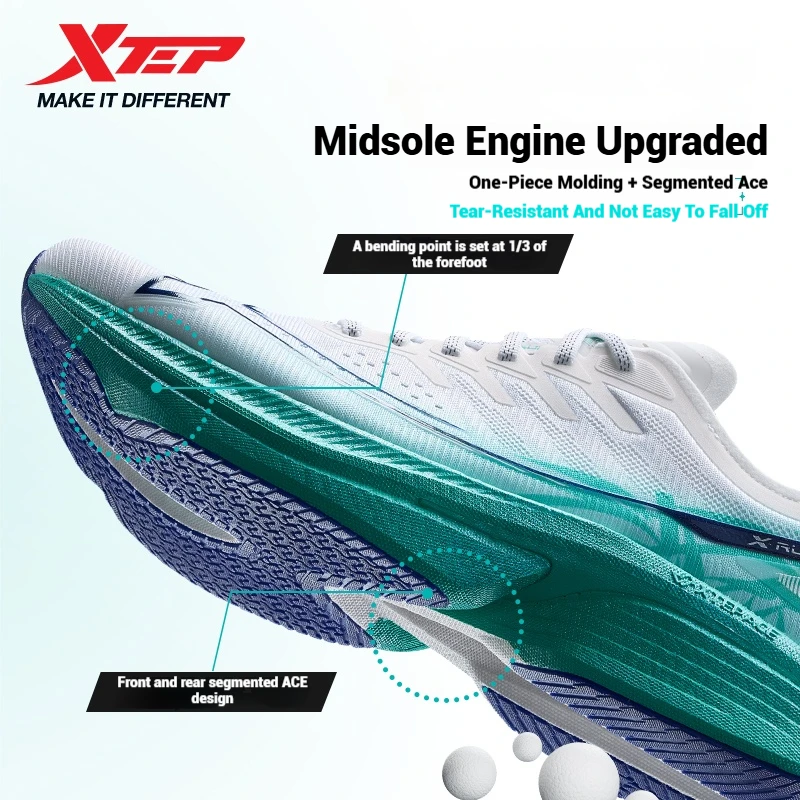 Мужские кроссовки xtep one piece model 3.0 - Фотография_4