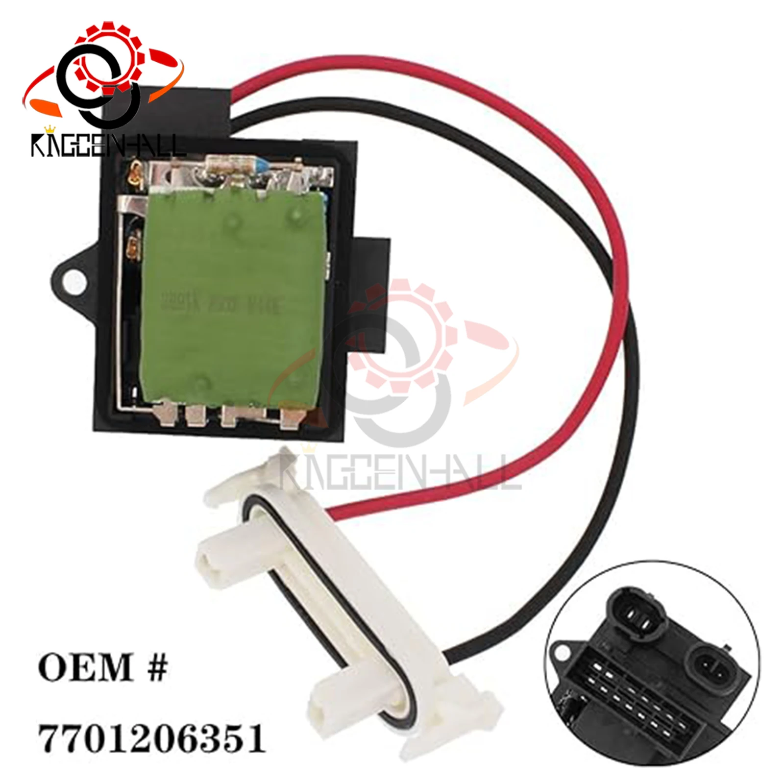 7701206351   резистор регулятора