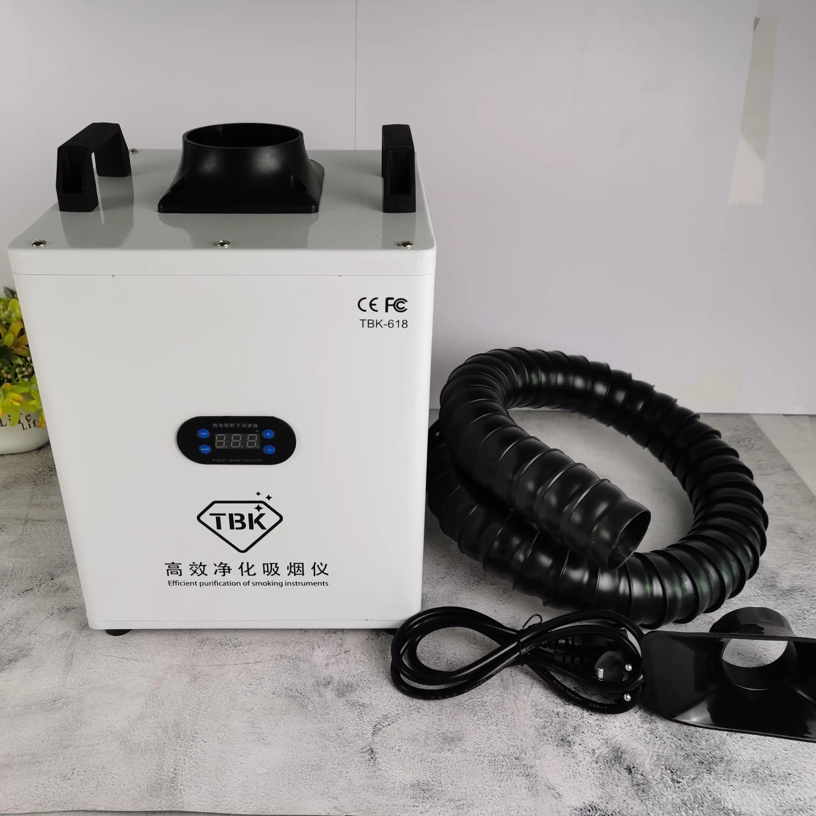 Tbk618, стеклянный лазерный сепаратор для очистки воздуха - Фотография_6