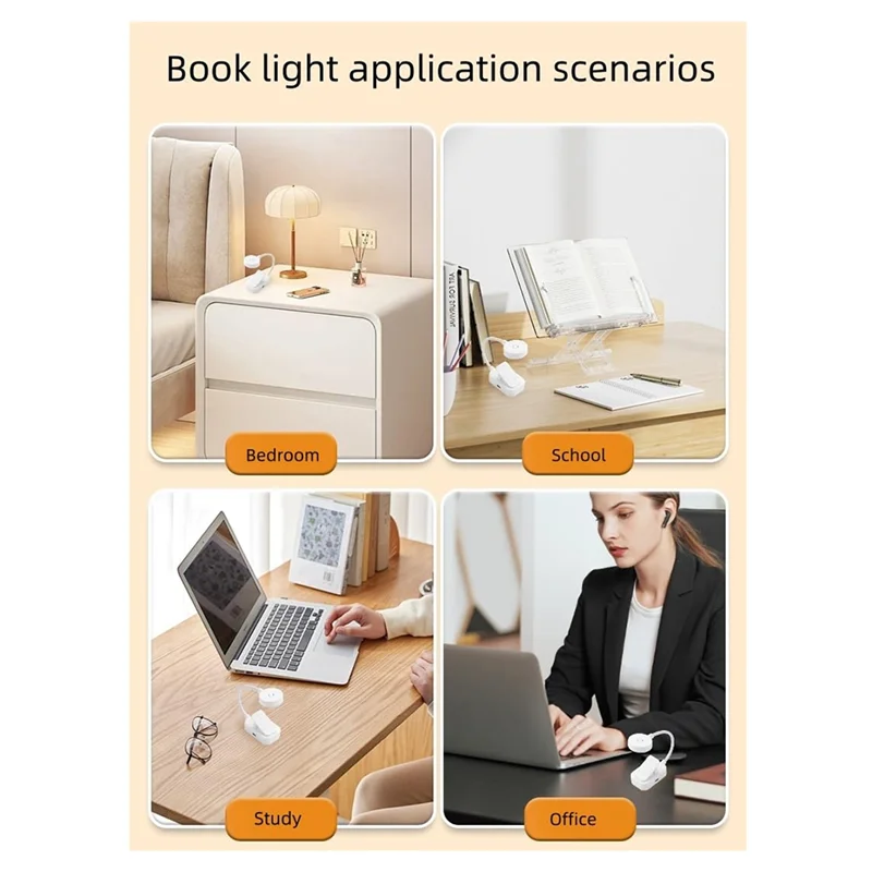 Abss-booklights forreading inbed