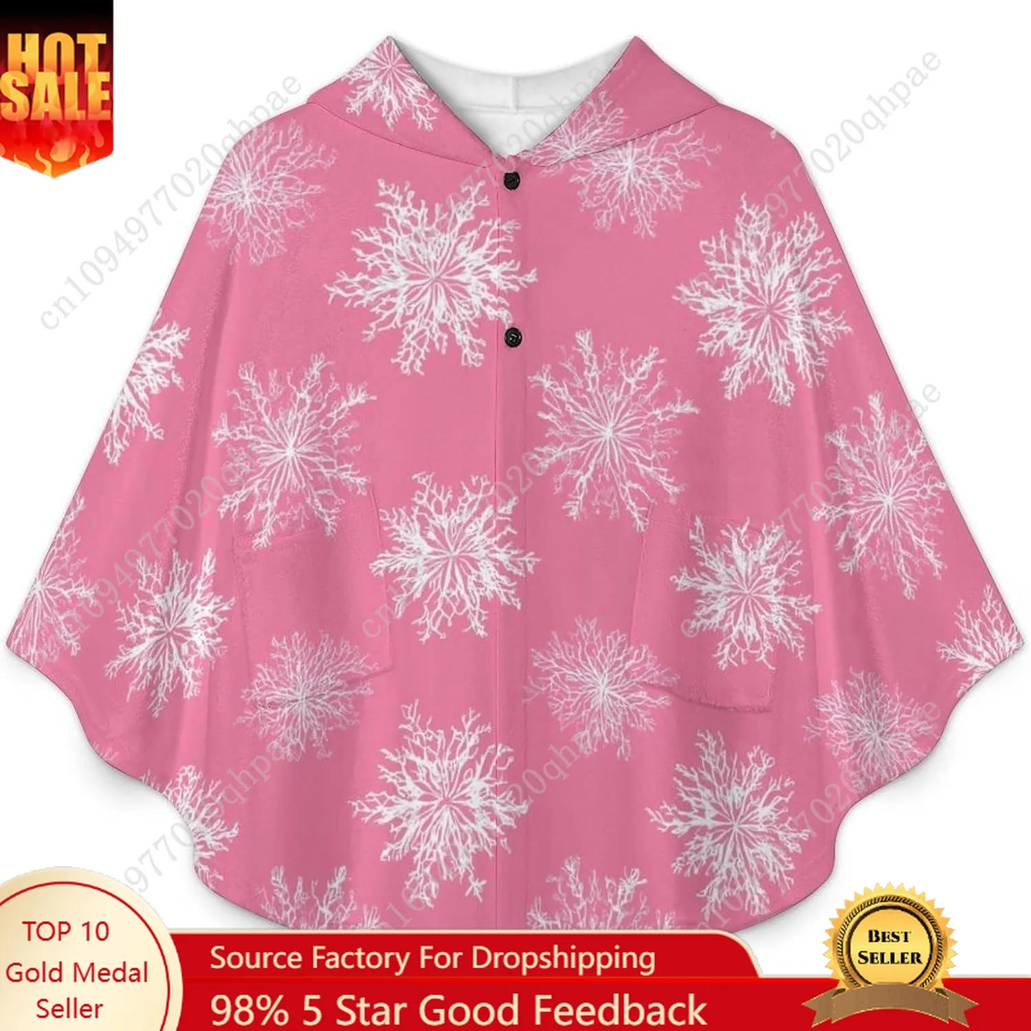 Уютный фланелевой свитер-одеяло