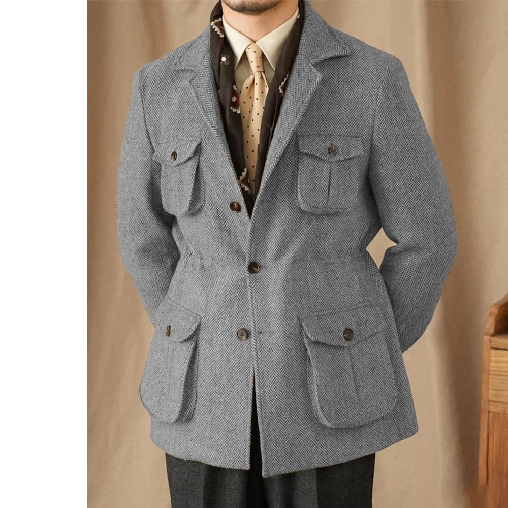 Мужские костюмы, винтажный твидовый - Фотография_4