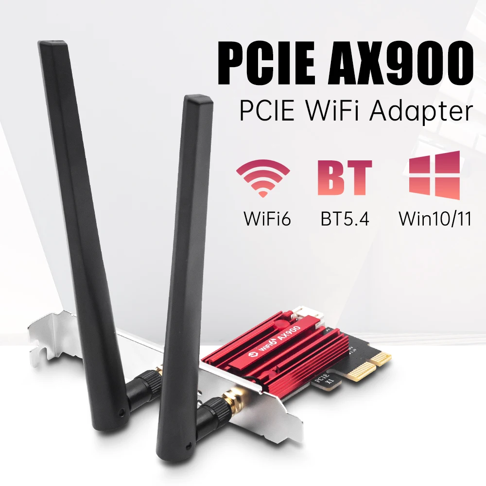 Wifi 6 ax900 pcie wi-fi адаптер bt5