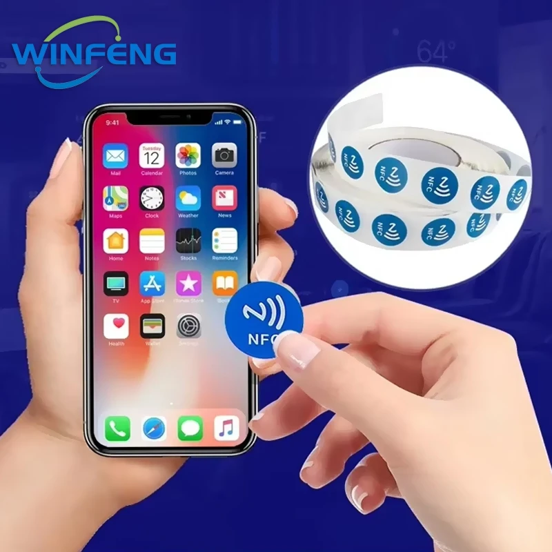 Nfc-метки, наклейки ntag213 - Фотография_2