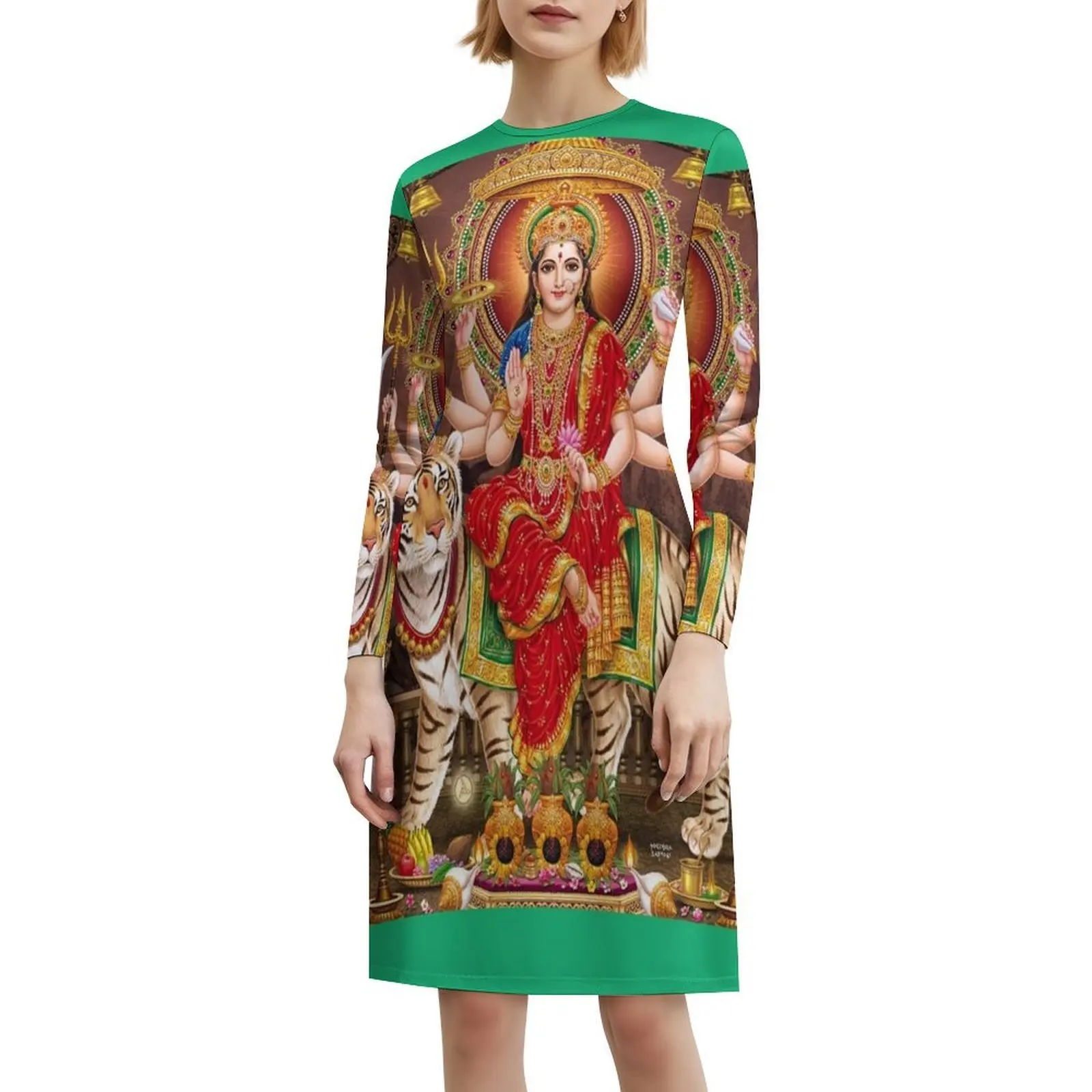 Винтажное богемное платье goddess - Фотография_6