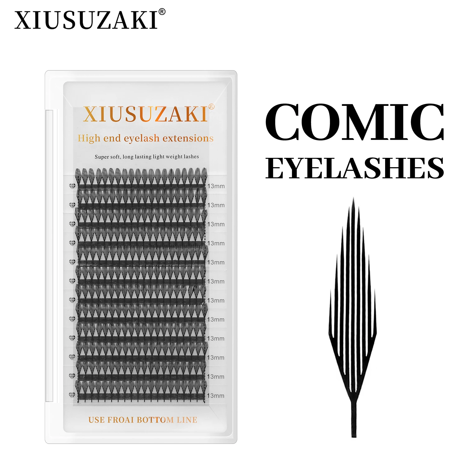 Xiusuzaki comic spire lashes автоматическое