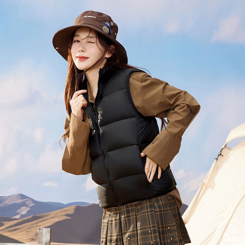 Женский пуховик без рукавов shascullfites melody - Фотография_6