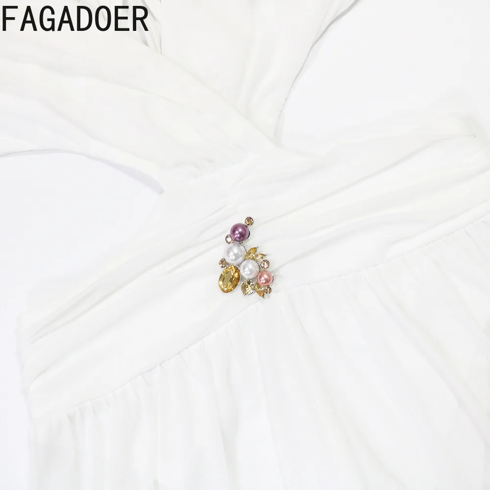 Fagadoer новые летние сексуальные облегающие комбинезоны с вырезами - Фотография_6