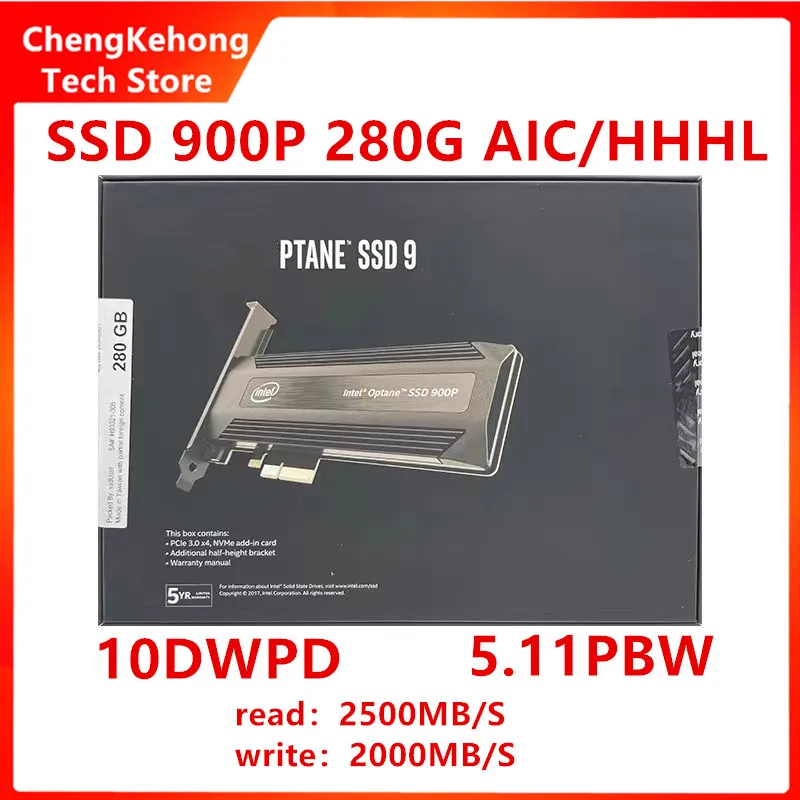 Новый твердотельный накопитель nvme 900p 280 гб aic hhhl