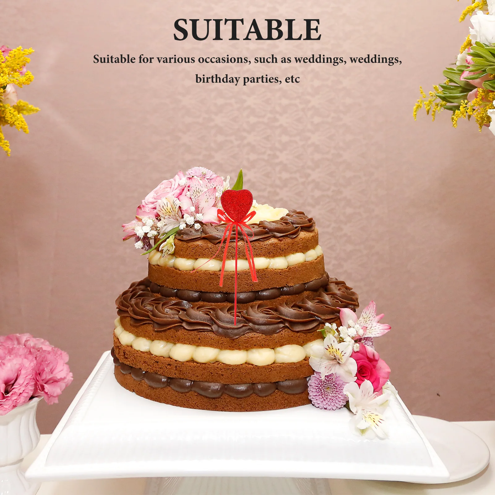 Блестящий бант с сердечками для дня святого валентина - Фотография_6