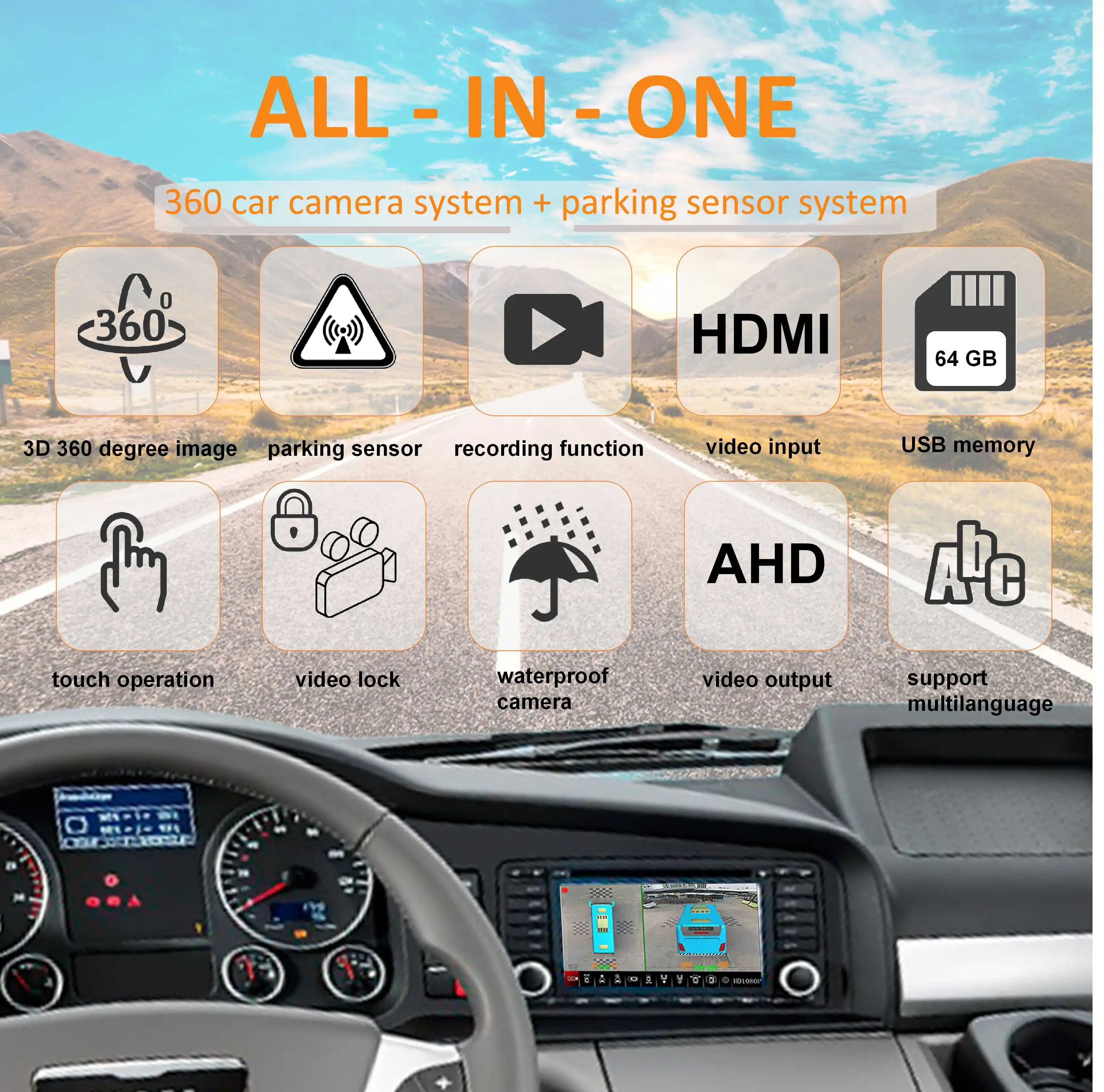 Автобус 3d 360-градусная система - Фотография_2