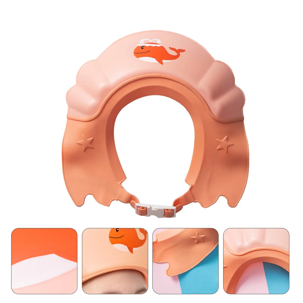 Регулируемая шапочка для мытья волос для детского душа - Фотография_3