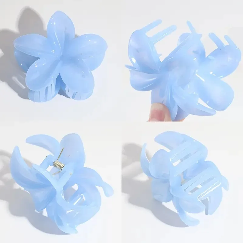 8 см женские пластиковые заколки - Фотография_4