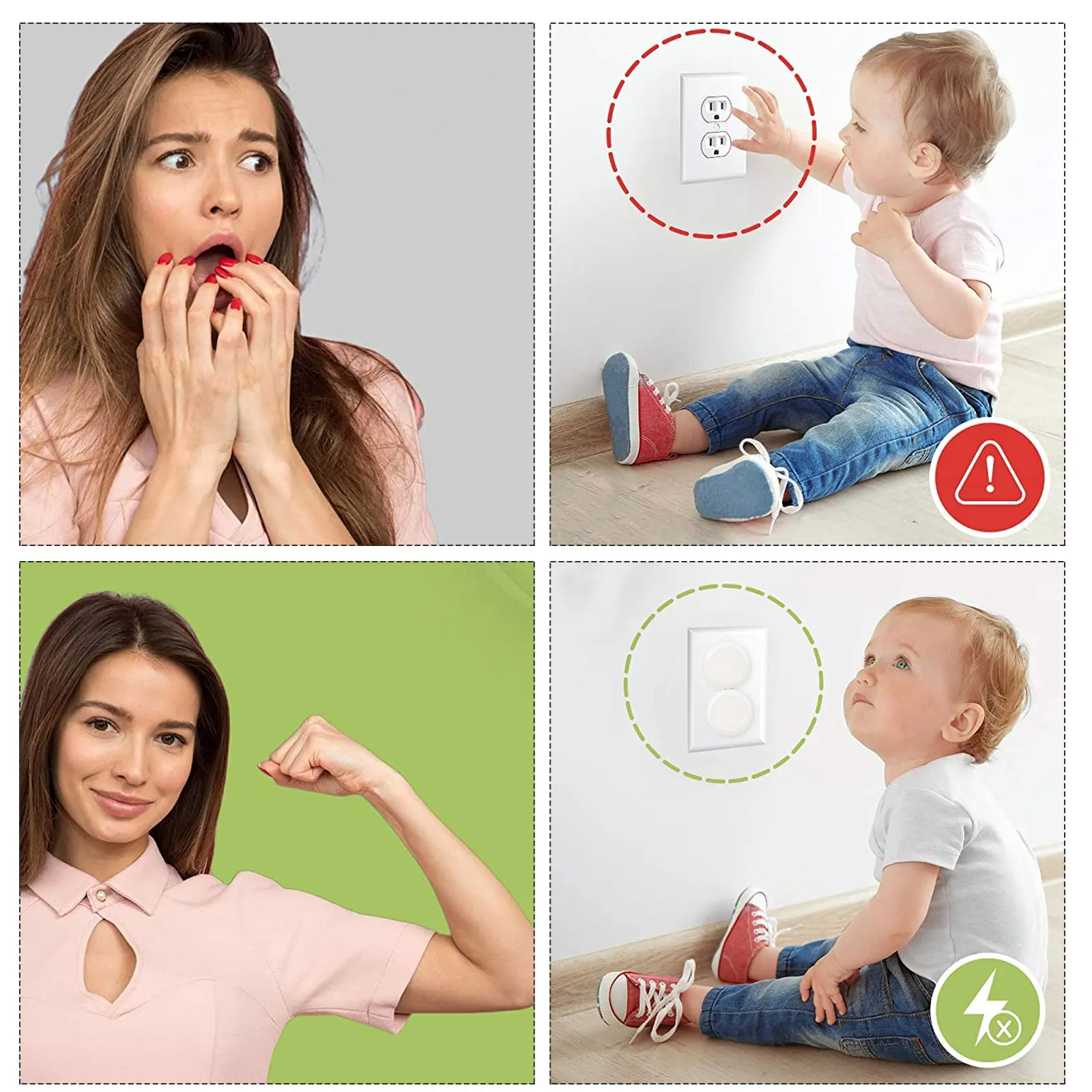 Крышка розетки с защитой от детей - Фотография_3