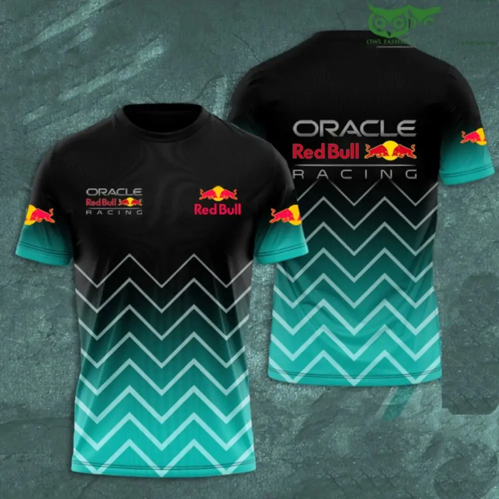 Мужской и женский летний гоночный костюм red bull