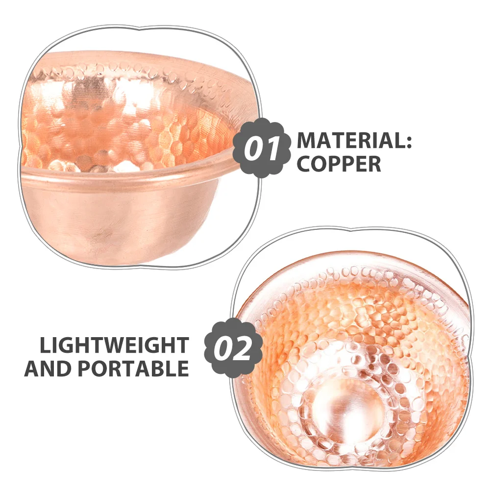 Латунная чашка для святой воды - Фотография_4